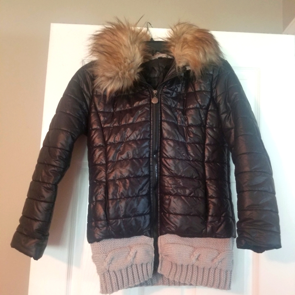 Military Hippie coat, size xs